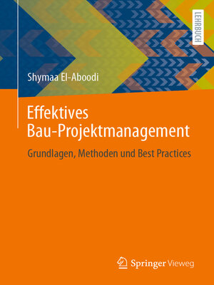 cover image of Effektives Bau-Projektmanagement